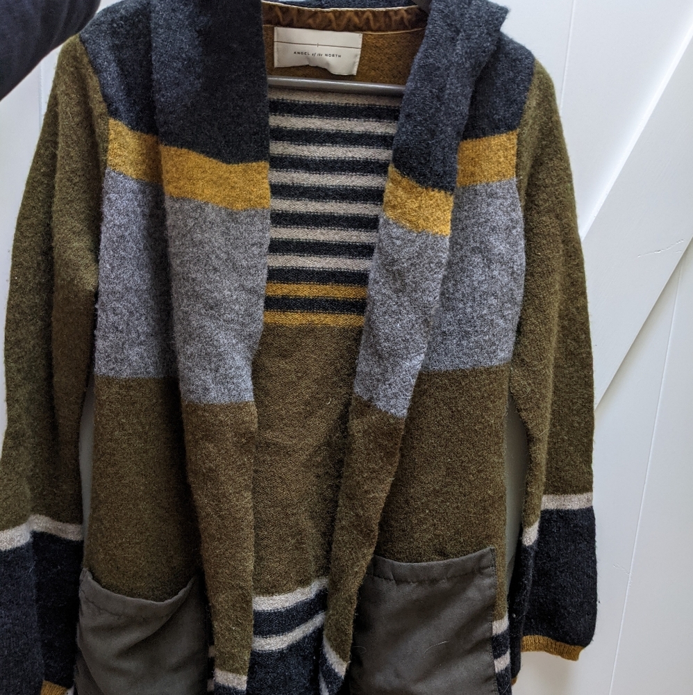 Anthropologie- Angel of the North Cardigan Size M
